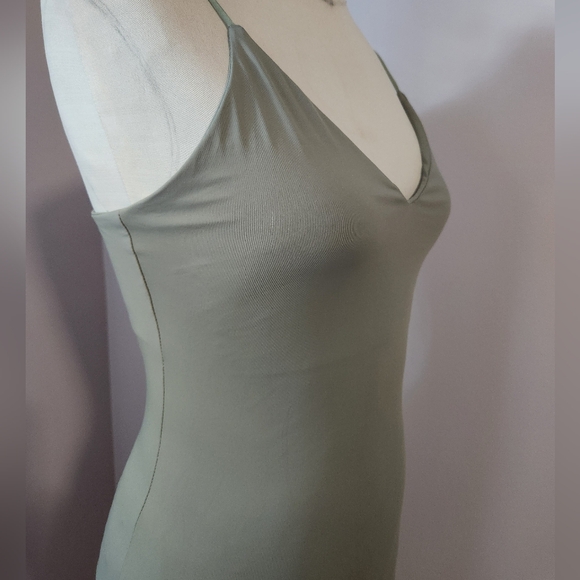 Sage Slip Dress - Picture 2 of 3